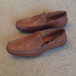 Steve Madden Light Brown Loafer Sliders